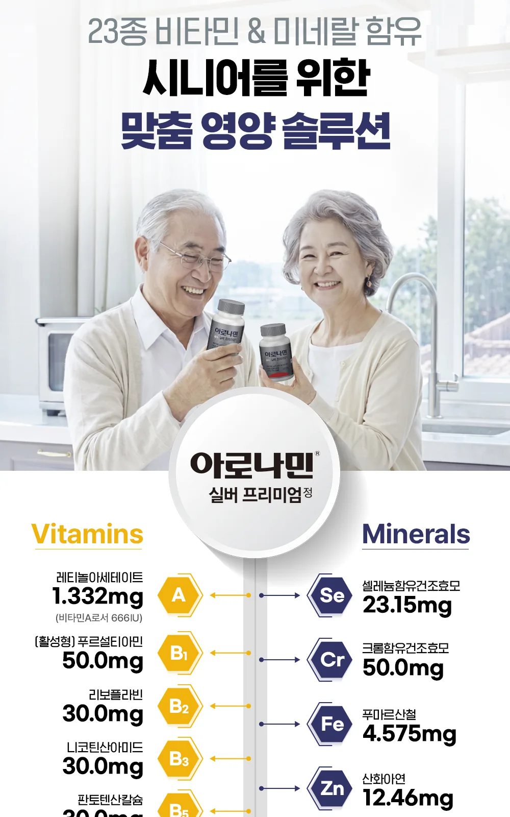 아로나민실버프리미엄정 상세 설명