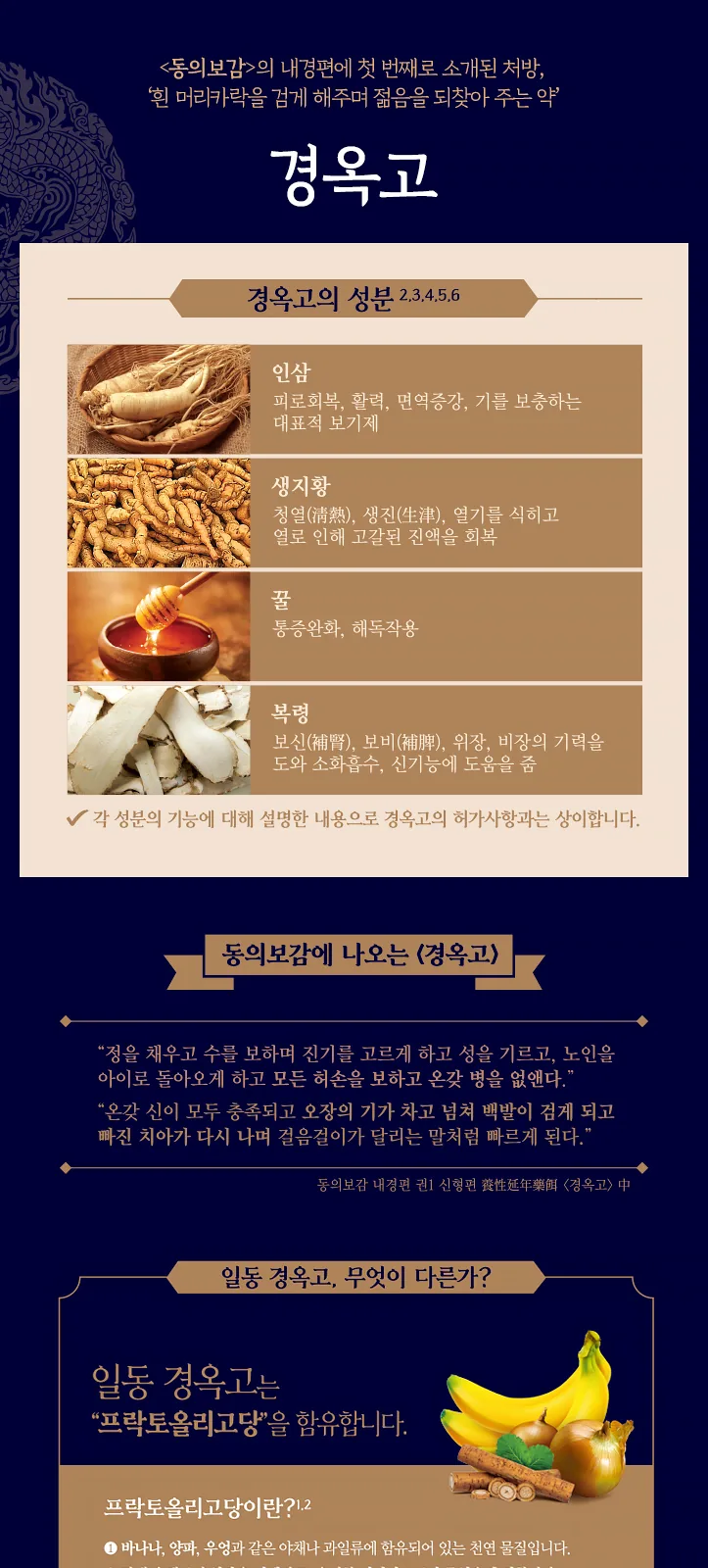 일동경옥고(포) 10P*6EA 상세 설명