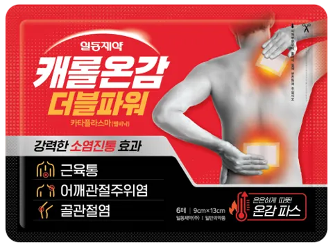 캐롤온감 더블파워 카타플라스마 제품 사진
