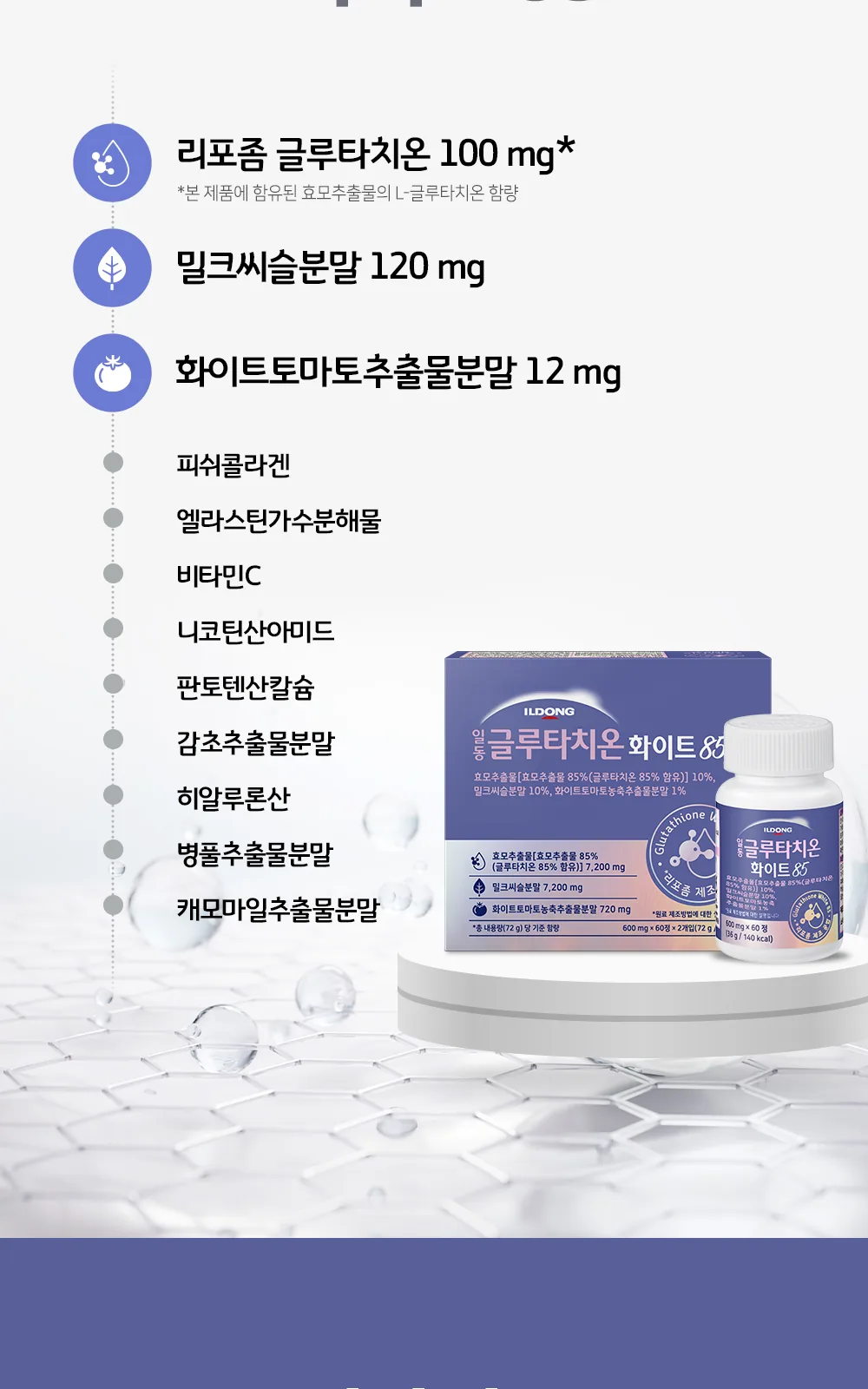 일동 글루타치온 화이트 85 (B) 상세 설명