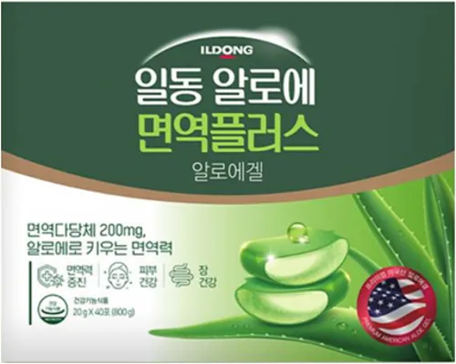일동 알로에 면역플러스 (P) 1P*40 제품 사진