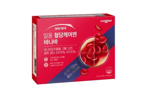 일동 혈당케어엔 바나바 750MG (P) 제품 사진