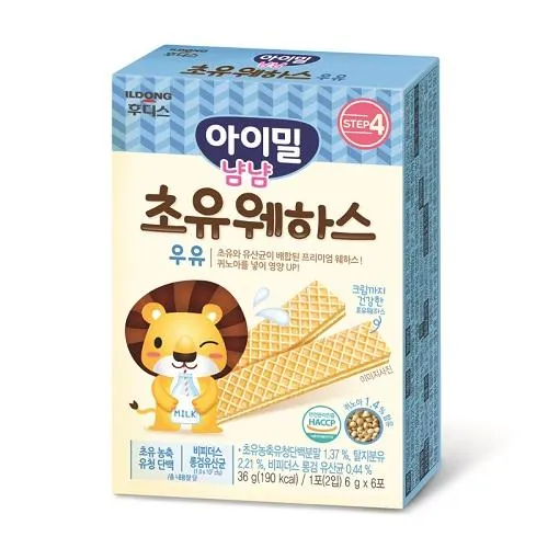 초유웨하스 36g(1포(2입)x6포) 제품 사진