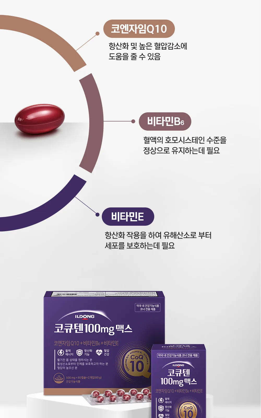 코큐텐 100MG 맥스 (P) 상세 설명